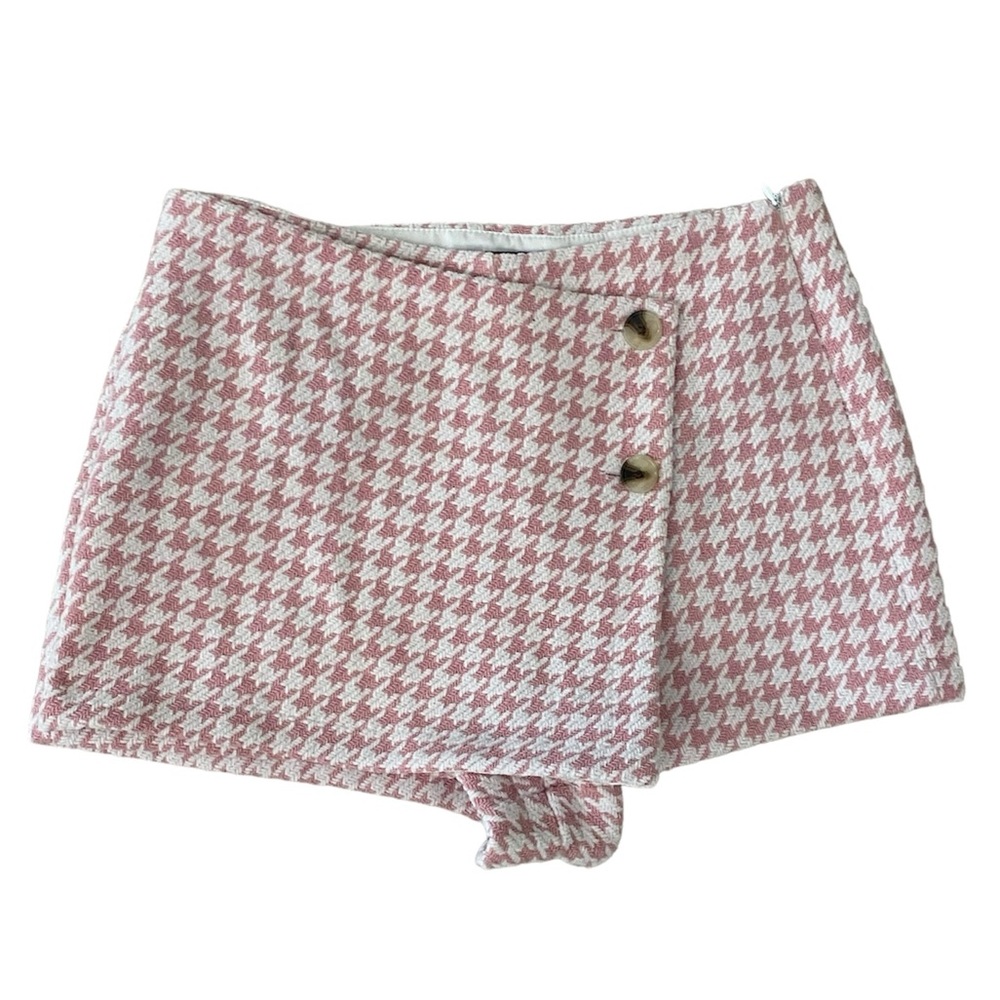 Skort pink & white size small